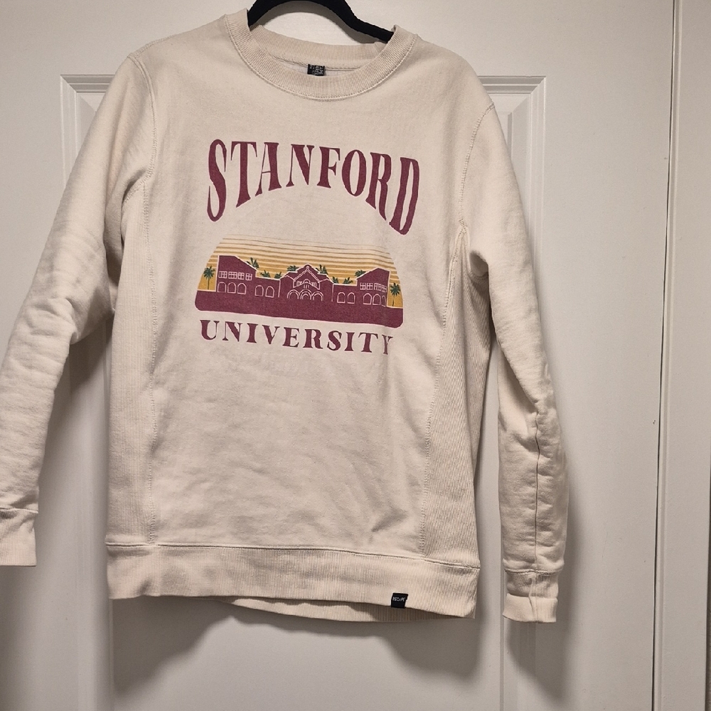 Stanford University Cream Sweatshirt